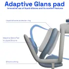 LUI Maxtender penis extender – grey/blue – M — Photo 14
