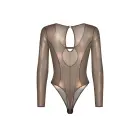 Soranna Long Sleeve Bodysuit with Gold Sheen – S/M — Photo 5