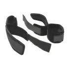 XR Brands Bound фиксаторы для запястий и лодыжек – чёрные — Фото 2