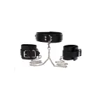 TABOOM Heavy Collar and Wrist Cuffs – Black — Photo 3