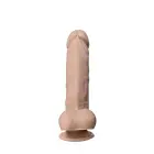 Silexd Real Skin Model 1 reālistisks dildo ar piesūcekni – 23 cm (9″) – miesas krāsa — Foto 5