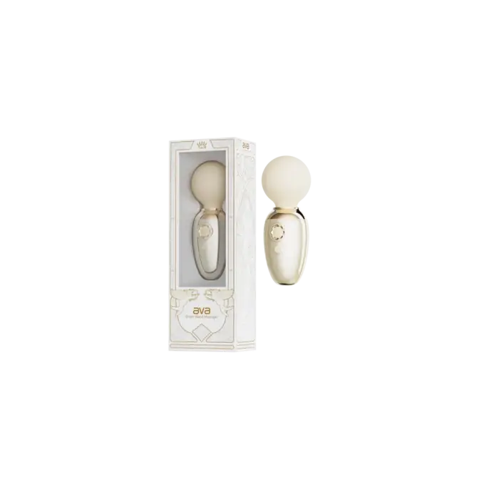 Ava - Smart Wand вибратор цвета слоновой кости
