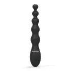Jaudīgs anālais vibrators ar bumbiņām – Melns — Foto 7