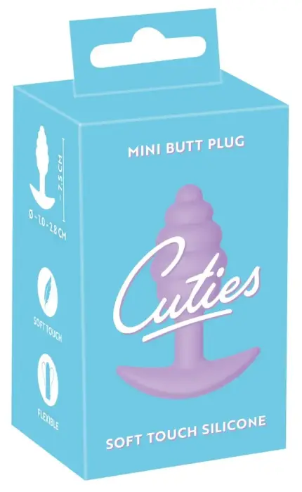 Cuties Анальная пробка – 7.5 cm (3″) – Фиолетовый