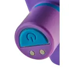 Tingling Touch Vibrating Anal Plug – 13 cm – Black — Photo 4
