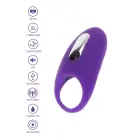 Tease & Arouse C-Ring – Purple — Photo 5