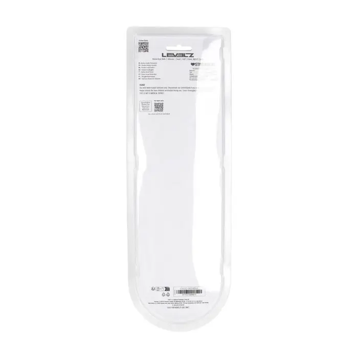 Round Silicone Anal Balls - S - 20mm - Black Photo