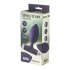 Spice it up New Edition Perfection Ultraviolet Vibrating Anal Plug – 11.1 cm (4.4″) – Purple — Photo 2