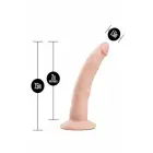 Blush Au Naturel Jack – divslāņu TPE dildo ar FlexiShaft un piesūcekni – vaniljas – 19 cm — Foto 5