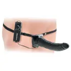 FFS Deluxe Penetrix Dual-Ended Vibrating Strap-On System – 19 cm (7.5″) – Black — Photo 4