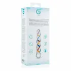 Gildo Glass Intimate Device No. 10 – 18 cm (7″) – daudzkrāsains — Foto 5