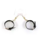 Fetish B - Series Handcuffs with cristals 3 cm Gold Photo