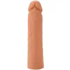 INFERNO by HIDDEN DESIRE locekļa uzmava – 20 cm – miesas krāsa — Foto 5