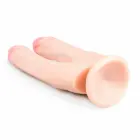 EasyToys – dual-ended silicone dildo with suction cup – 18 cm — Photo 4