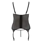 Strappy Cami Suspender Set with Open Cups – Black – XL — Photo 6