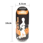 Sex In A Can – вибрирующий анальный мастурбатор-туннель лотос – кибер-кожа – 16 см — Фото 2