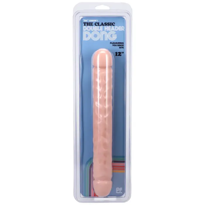 Jr. двусторонний дилдо с прожилками – 30 cm (12″)