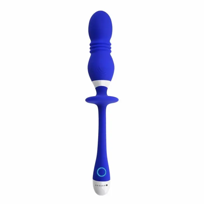 Evolved Play Ball Blue вибратор с функцией толчков – синий