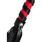 Anonymo flogger, PU leather, black, 45 cm Foto 4