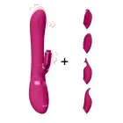Etsu Pulse Wave G-Spot Rabbit Vibrator – 22 cm (8.5″) – Pink — Photo 1