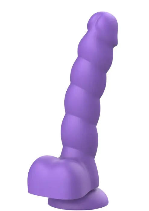 Playhouse Spiral Tease Dildo – liquid silicone spiral dildo – L
