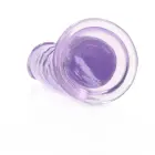 Taisns reālistisks dildo ar piesūcekni – 15.5 cm (6.1″) – Violets Foto 5