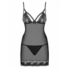 Комплект нижнего белья Wonderia – чёрный – S/M Фото num