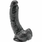 Get Real Black anatomisks dildo – 20.5 cm (8″) – melns — Foto 1