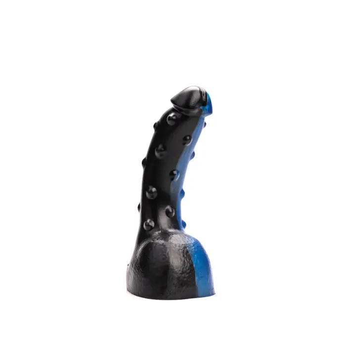 Kiotos Revolt Blue Wave 18 Medium – silikoondildo – 19 cm