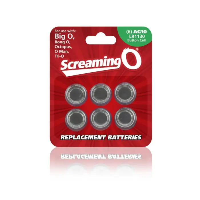 The Screaming O AG10 батарейки-таблетки – 6 шт.