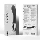 Black&Silver Kilian vibrators – 20 cm (7.9″) – melns — Foto 6