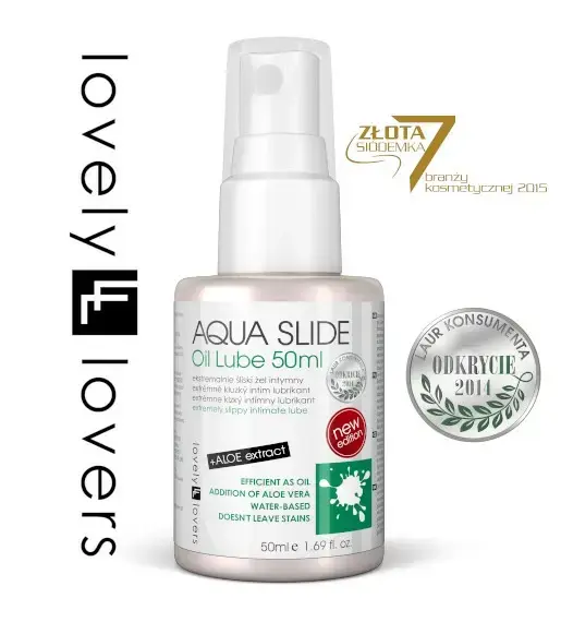 Lovely Lovers AQUA SLIDE лубрикант на водной основе с алоэ – 50 мл