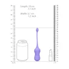 Vibrating Egg with Remote Control – 6 cm – Purple — Photo 9