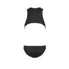 Passion Body Adam Black S/M – Elegant Polyurethane & Polyester Bodysuit — Photo 6