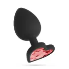 CRUSHIOUS CUORE S Anal Plug with 4 Interchangeable Jewels – 7 cm (2.7″) — Photo 6