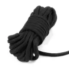 10 meters Fetish Bondage Rope – bondaaži nöör – puuvill – must – 10 m — Foto 4