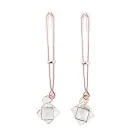Nipple Clamps Rose Gold Prism — Photo 1