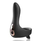 ANBIGUO Arkadio bezvadu silikona masāžas vibrators – melns — Foto 4