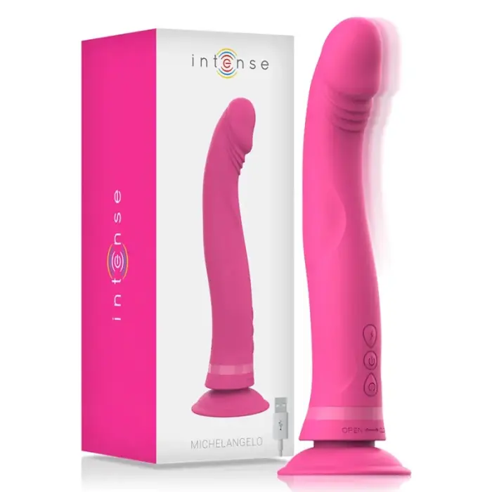 Вибрирующая модель Intense Michelangelo – 11 см (4.3″) – розовый