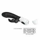 PRETTY LOVE Naughty Bunny Rabbit Vibrator – 20 cm (7.9″) – Black — Photo 10