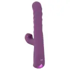 Javida 3 Function Rabbit Vibrator with Thrusting and Knocking Function – 24 cm (9.3″) – Pink — Photo 5