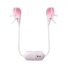 Gemini regulējamas vibrējošas krūtsgala knaibles – baltas Foto 6