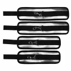 Struggle My Bed Restraints – bed restraint set – neoprene – black/silver — Photo 4