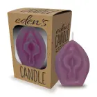 Eden’s Candle - Vanilla Scented Vagina - Eggplant Foto 1