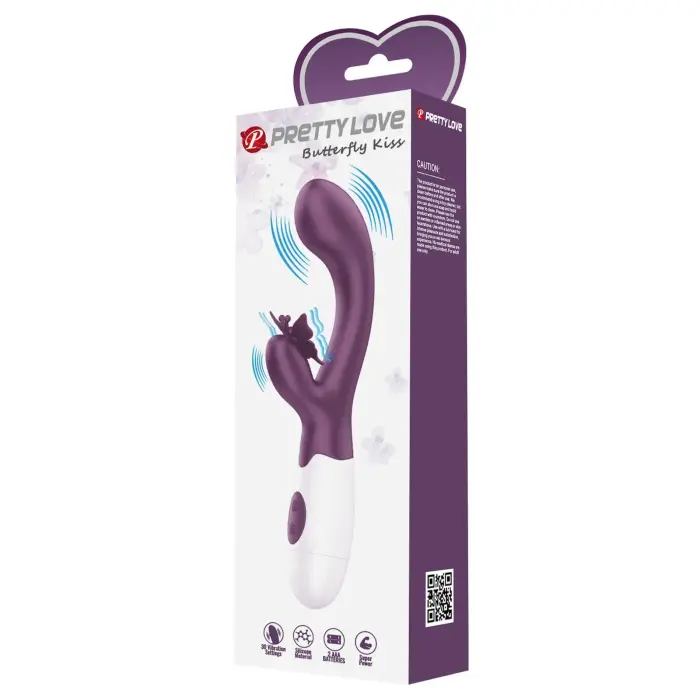 PRETTY LOVE Butterfly Kiss vibrators – violets Foto 10