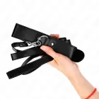 KINK Adjustable Black Collar and Leash Set, 116 cm Strap, 32-50 cm Fit — Photo 3