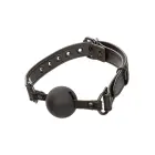 Nocturnal Silicone Ball Gag – Black — Photo 1