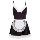 Cottelli Collection Maid Dress S Adjustable Straps & Lace Accents — Photo 6