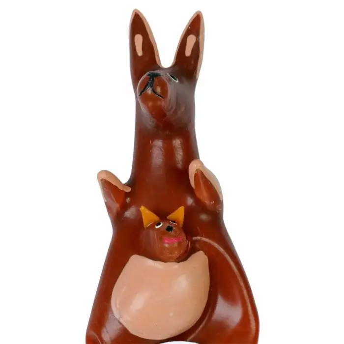 CONDOMERIE käsitsi maalitud dekoratiivne kondoom – Känguru – XL