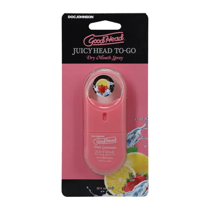 GoodHead Juicy Head увлажняющий спрей для полости рта – лимонад – 9 мл